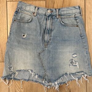 ZARA denim skirt